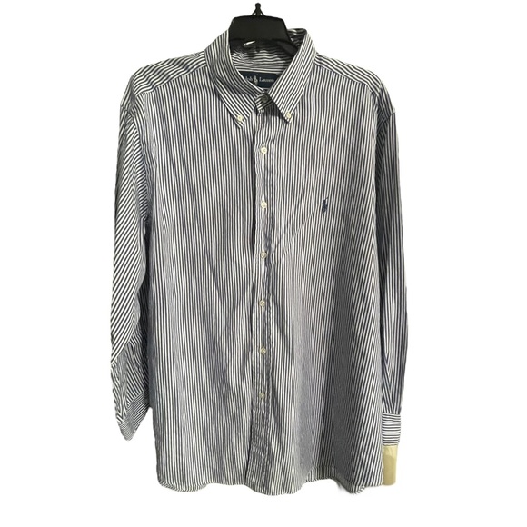 Ralph Lauren LS shirt Size 17 32/33 - Picture 6 of 10